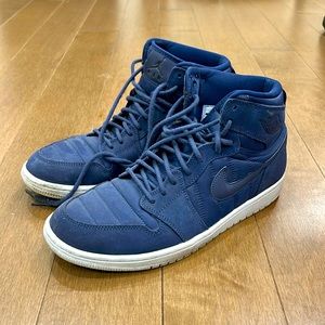 Nike Jordan 1s midnight navy